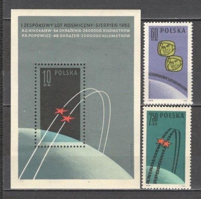 Polonia.1962 Cosmonautica MP.50 foto