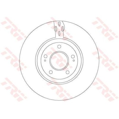 Set disc frana Mitsubishi Lancer 7 (Cs A Ct A) 01.00-12.13, Fata, 320X32mm, ventilat, TRW foto