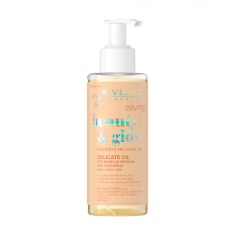 BEA21-100 Ulei pentru curatarea si indepartarea delicata a machiajului Eveline Beauty &amp; Glow 145 ml