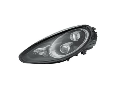 Far Porsche Panamera (970), 07.2013-09.2016, montare fata, stanga, bi-LED; cu lumini de zi tip LED; LED; electric; negru; fara modul LED; LED, HELLA foto