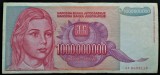 Bancnota 1000000000 DINARI / DINARA - YUGOSLAVIA, anul 1991 * cod 598