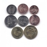 Tokelau 2017, Set Complet 8 Monede UNC, 1 Cent - 2 Dolari, Numismatica Australia