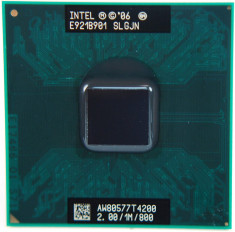 55.Procesor laptop INTEL SLGJN|AW80577T4200 |Dual-Core Mobile T4200 2.0GHz foto