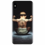 Husa silicon pentru Apple Iphone XS, Body Builder Cute Baby Tattoo