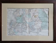 Harta Europei de la 1813 (Perioada lui Napoleon)