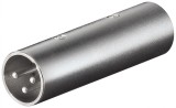 Adaptor XLR 3 pini T-T, Goobay kjackxlr14, Oem