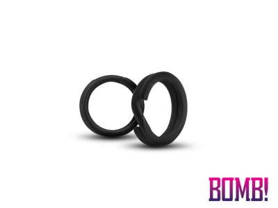 Inele despicate Bomb! Split Rings, 20buc/plic 4mm / 4kg - Delphin foto