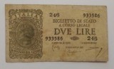 Italia - 2 Lire 1944