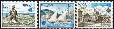 C4880 - Monaco 1979 - Europa 3v.neuzat,perfecta stare foto