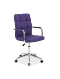 Scaun birou copii HM Gonzo 2, Ergonomic, Piele ecologica, Inaltime ajustabila, Mecanism balansare, 90 Kg, Mov