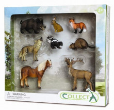 Set 8 Figurine Animale Din Padure - Collecta foto