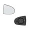 Geam oglinda Mitsubishi Colt (Z30) 05.2004-2012 partea dreapta View Max crom convex cu incalzire