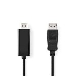 Cablu DisplayPort v1.2 tata - HDMI tata 4K 30Hz 2m negru Nedis