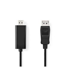 Cablu DisplayPort v1.2 tata - HDMI tata 4K 30Hz 2m negru Nedis