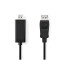 Cablu DisplayPort v1.2 tata - HDMI tata 4K 30Hz 2m negru Nedis CCGB37100BK20