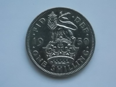 ONE SHILLING 1950 GBR foto