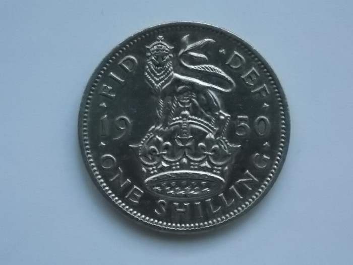ONE SHILLING 1950 GBR