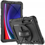 Husa Tech-Protect Solid360 pentru Samsung Galaxy Tab S9 11.0 X710/X716B Negru