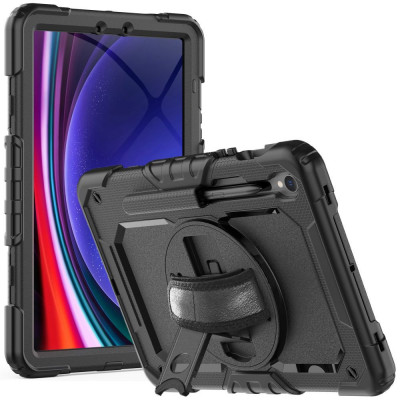 Husa Tech-Protect Solid360 pentru Samsung Galaxy Tab S9 11.0 X710/X716B Negru foto