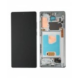 Display cu touchscreen si rama Samsung Galaxy Note 20 N980 Argintiu