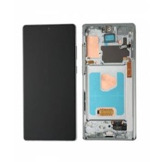 Display cu touchscreen si rama Samsung Galaxy Note 20 N980 Argintiu