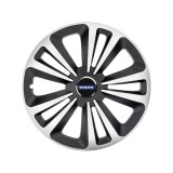 Set 4 Capace Roti Terra Gri-Negru R15 Compatibil Cu Volvo, Autohelix MSA