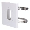 Suport de montaj pe stalp Hikvision DS-1275ZJ-S-SUS, dimensiuni: 144 mm