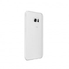 Carcasa Husa silicon Samsung Galaxy S6 Edge Protectie A+, Transparenta foto