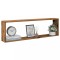 vidaXL Rafturi de perete cub, 2 buc., lemn vechi, 100x15x30 cm, lemn 856582