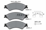 Set placute frana TEXTAR 2563201