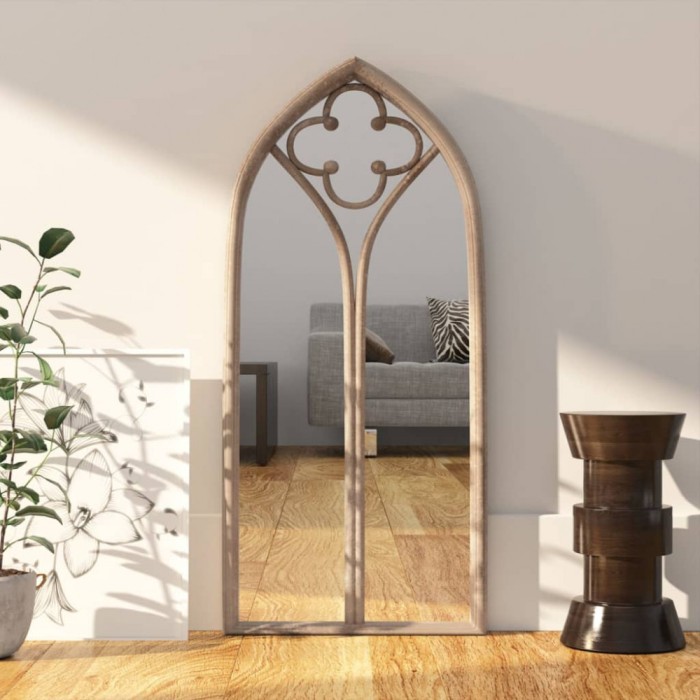 vidaXL Oglindă,nisip, 70x30 cm,fier, pentru utilizare &icirc;n interior