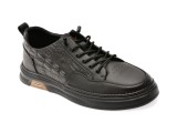 Cumpara ieftin Pantofi sport BITE THE BULLET negri, T37110, din piele naturala