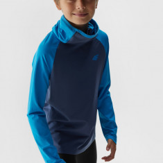 Lenjerie termoactivă scămoșată (bluză) pentru băieți - albastră