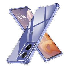 BestCase&reg; Husa Anti Shock Pentru Motorola Moto E15, Transparent
