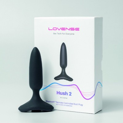 Lovense - Hush 2 Butt Plug XS, 25 mm foto