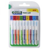 Set 9x Periute Interdentare, GUM, Trav-Ler, Curatare Eficienta prin Diverse Dimensiuni