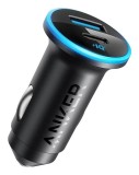 Anker incarcator auto 323 52.5W negru