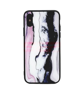 Toc TPU &amp;amp; Glass Apple iPhone X Design 09 foto