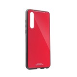 Husa HUAWEI P30 - Luxury Glass TSS, Rosu