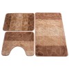 Set covorase baie, maro, set 3 bucati