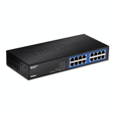 Switch GREENnet 16 porturi Gigabit - TRENDnet TEG-S16DG foto