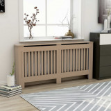 Masca Calorifer MDF 172x19x81 cm, Design Modern cu Lamele, Protectie Decorativa