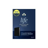 KJV Life Application Study Bible, Third Edition, Large Print (Red Letter, Bonded Leather, Black)