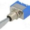 Intrerupator basculant, 3 pozitii, mod comutare (ON)-OFF-(ON), SP3T, MIYAMA - MS-500E-F