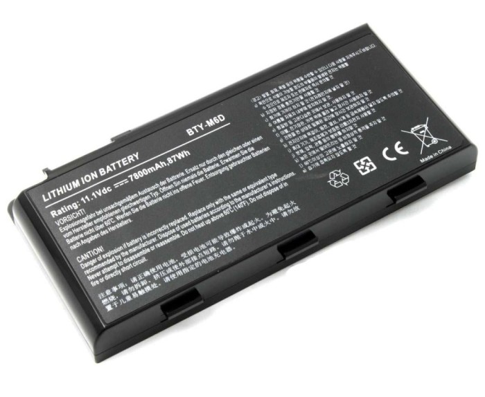 Baterie MSIBTY M6D 9 celule, GT60 9 celule, GT660 9 celule, GT680 9 celule, GT70 9 celule, GT780 9 celule,