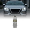 Bec LED Auto T20 7443 cu 2 faze si Lupa, 60 LED-uri Premium Culoare Alb 6000K pentru Pozitie sau DRL, lumini de zi, CANBUS, fara eroare de bec ars, 12
