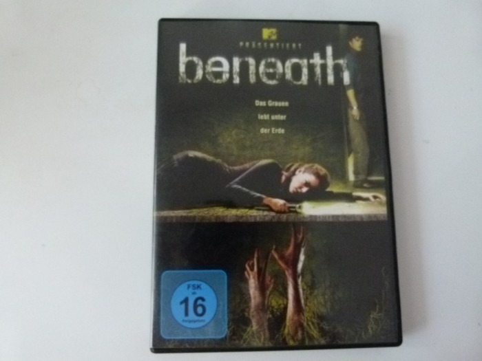 Beneath, dvd