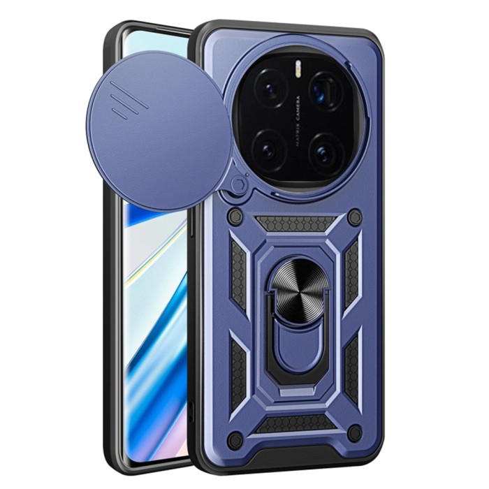 Husa Honor Magic7 Pro protectie camera Techsuit CamShield Series, albastru