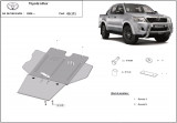 Scut metalic cutie de viteze, diferential si filtru particule Toyota Hilux 2005-2015