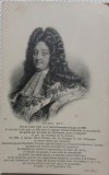 Carte postala, Portret Louis XIV, perioada interbelica